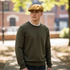 KANGOL Mens Tan Tropic Ventair Summer Vacation Hat 504